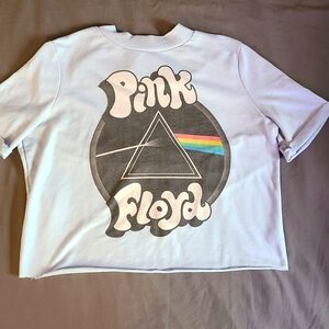 🌈Pink Floyd Retro Style Crop Top